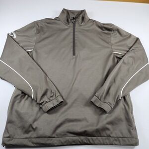 Callaway Golf X-Series Quarter Zip Pullover - Men's L - Gray